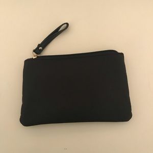 Cute smalll and black wristlet
